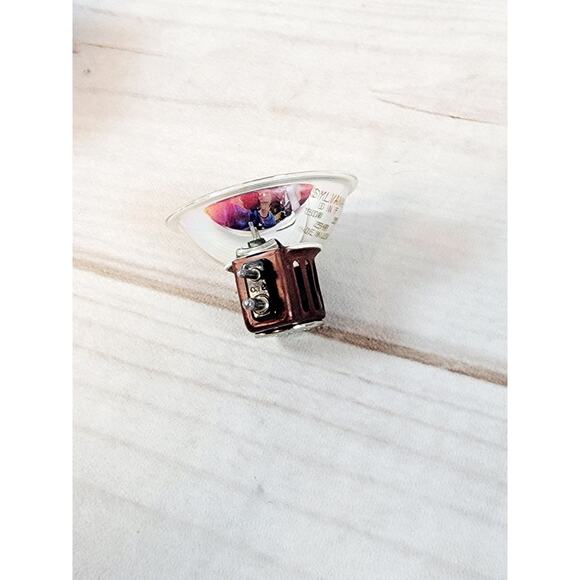 GE Quartzline Projector Projection Lamp Bulb DNF 21V 150W Vintage - Picture 7 of 10